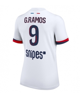 Billige Fotballdrakt Paris Saint-Germain Goncalo Ramos #9 Replika Bortedrakt Dame 2025-26 Kortermet Billige Fotballdrakt Paris Saint-Germain Goncalo Ramos #9 Replika Bortedrakt Dame 2025-26 Kortermet